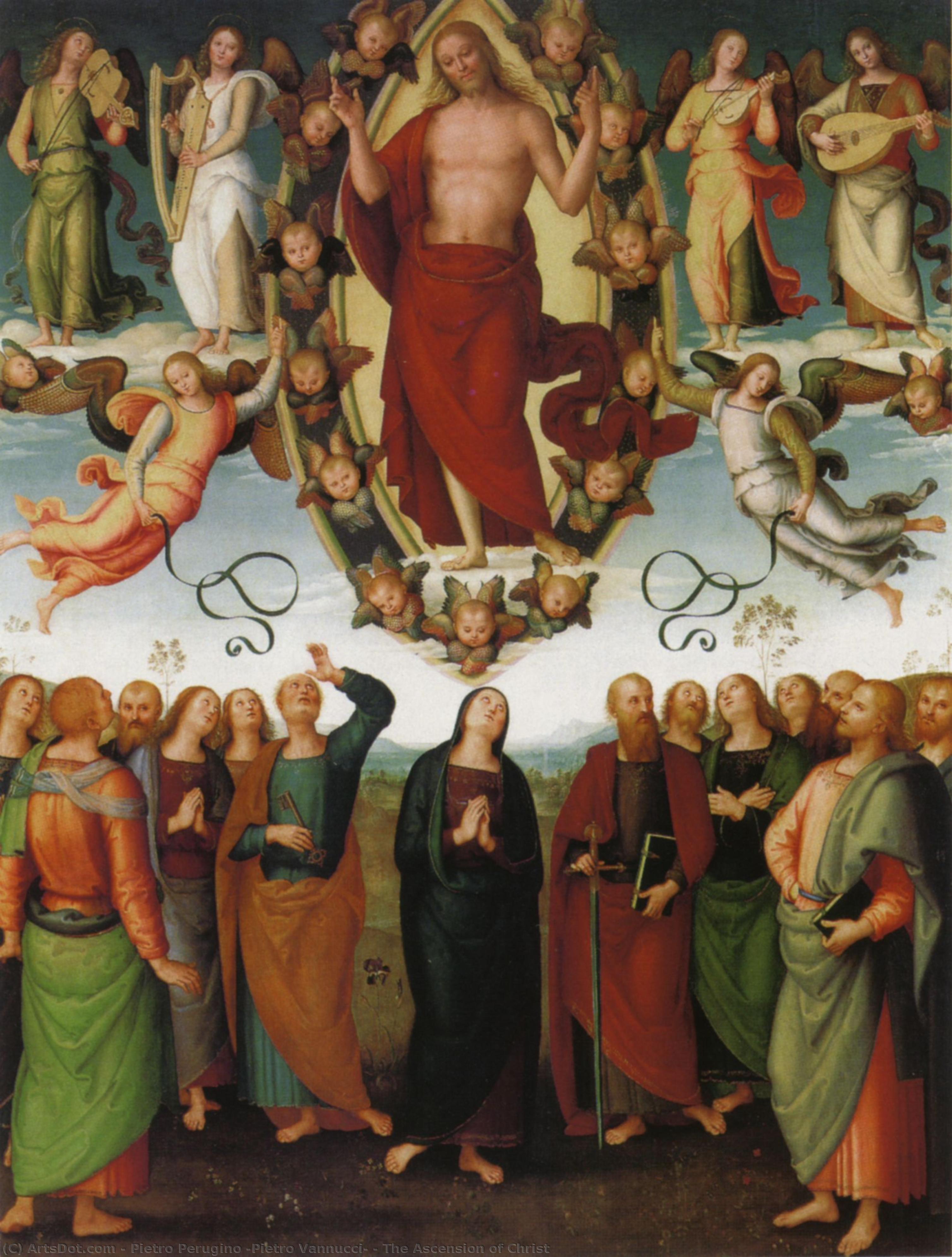 The Ascension Of Christ — Pietro Perugino (pietro Vannucci)