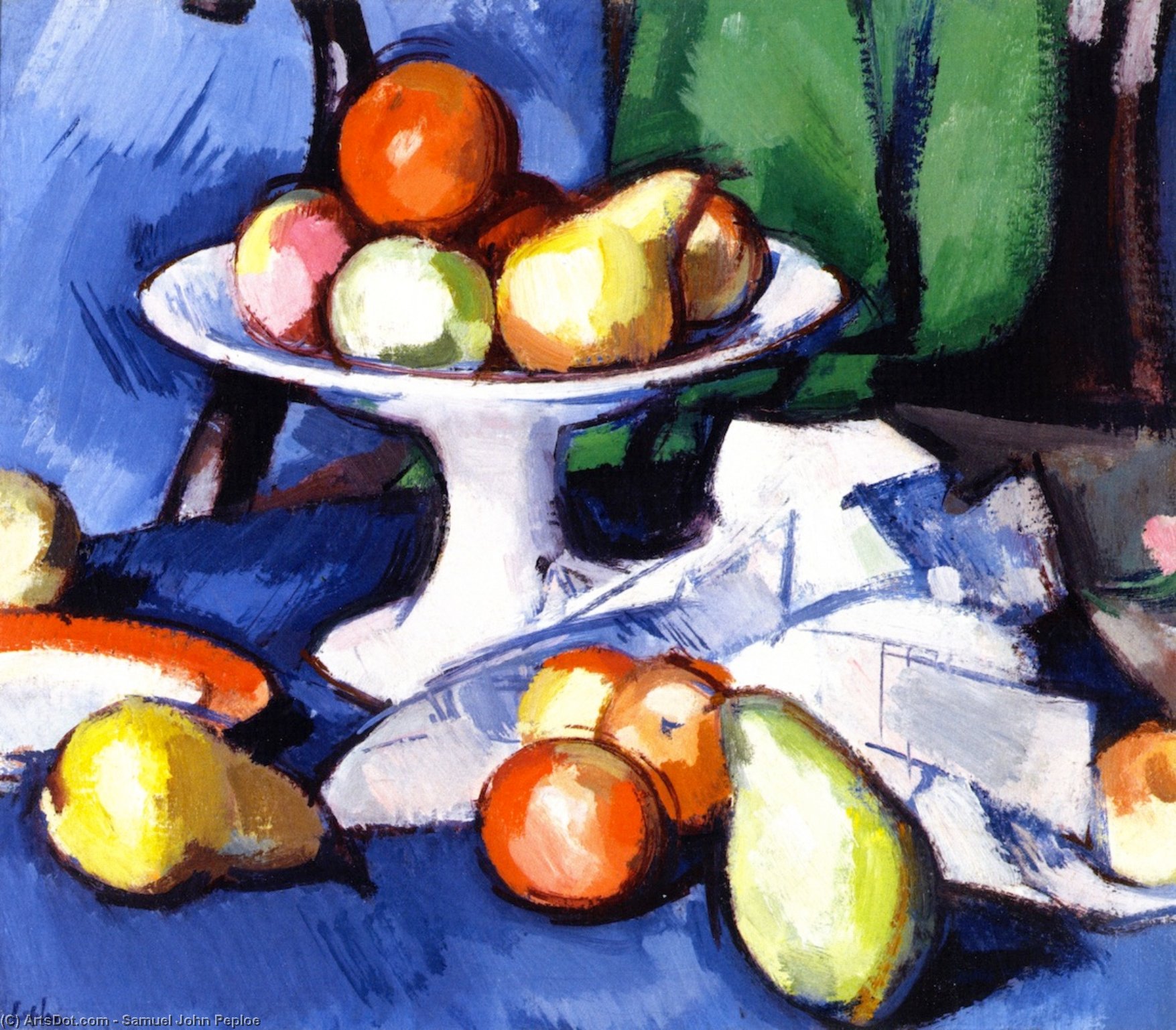 Still Life Of Fruit — Samuel John Peploe