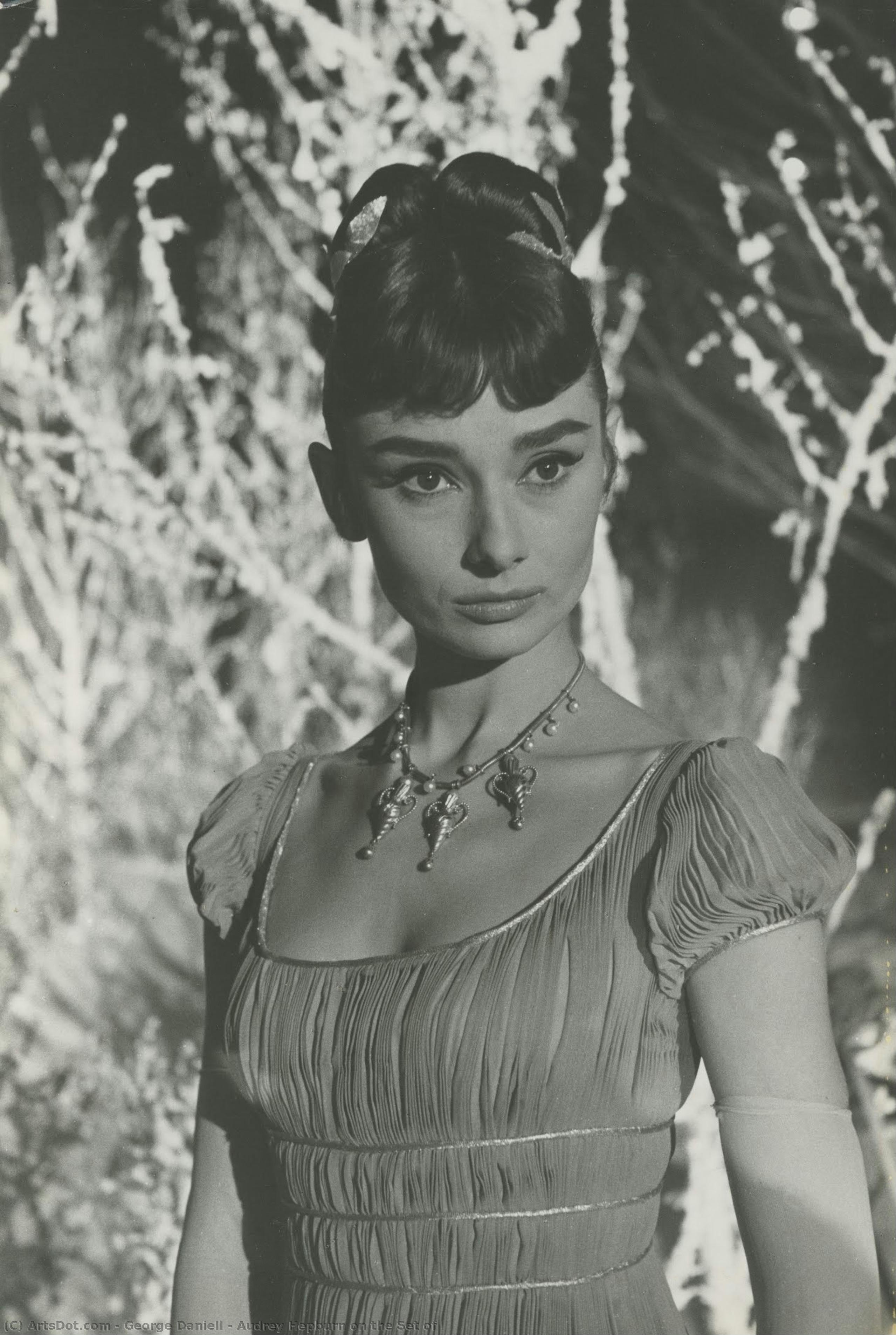 Audrey Hepburn On The Set Of — George Daniell