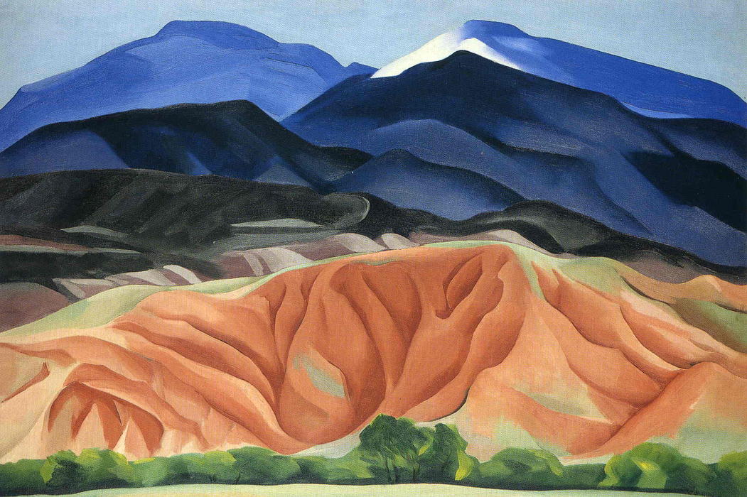Black Mesa Landscape, New Mexico - Out Back Of Mary`s Ii — Georgia O'keeffe