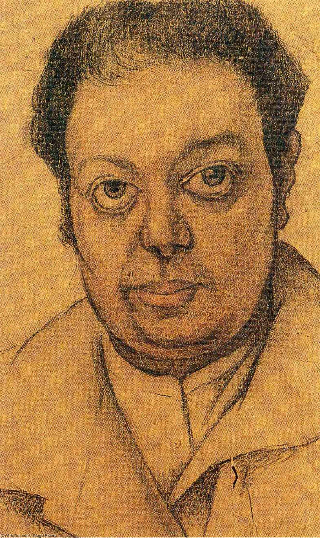Self Portrait — ディエゴ・リベラ