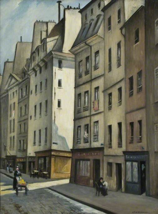 Quartier Latin, Paris, France — Christopher Richard Wynne Nevinson