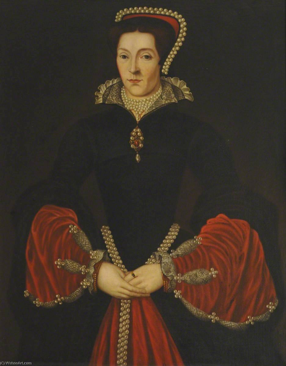 Lady Elizabeth Pope, Née Blount (formerly Basford, Later Paulet) (c.1515–1593) — Thomas Smith