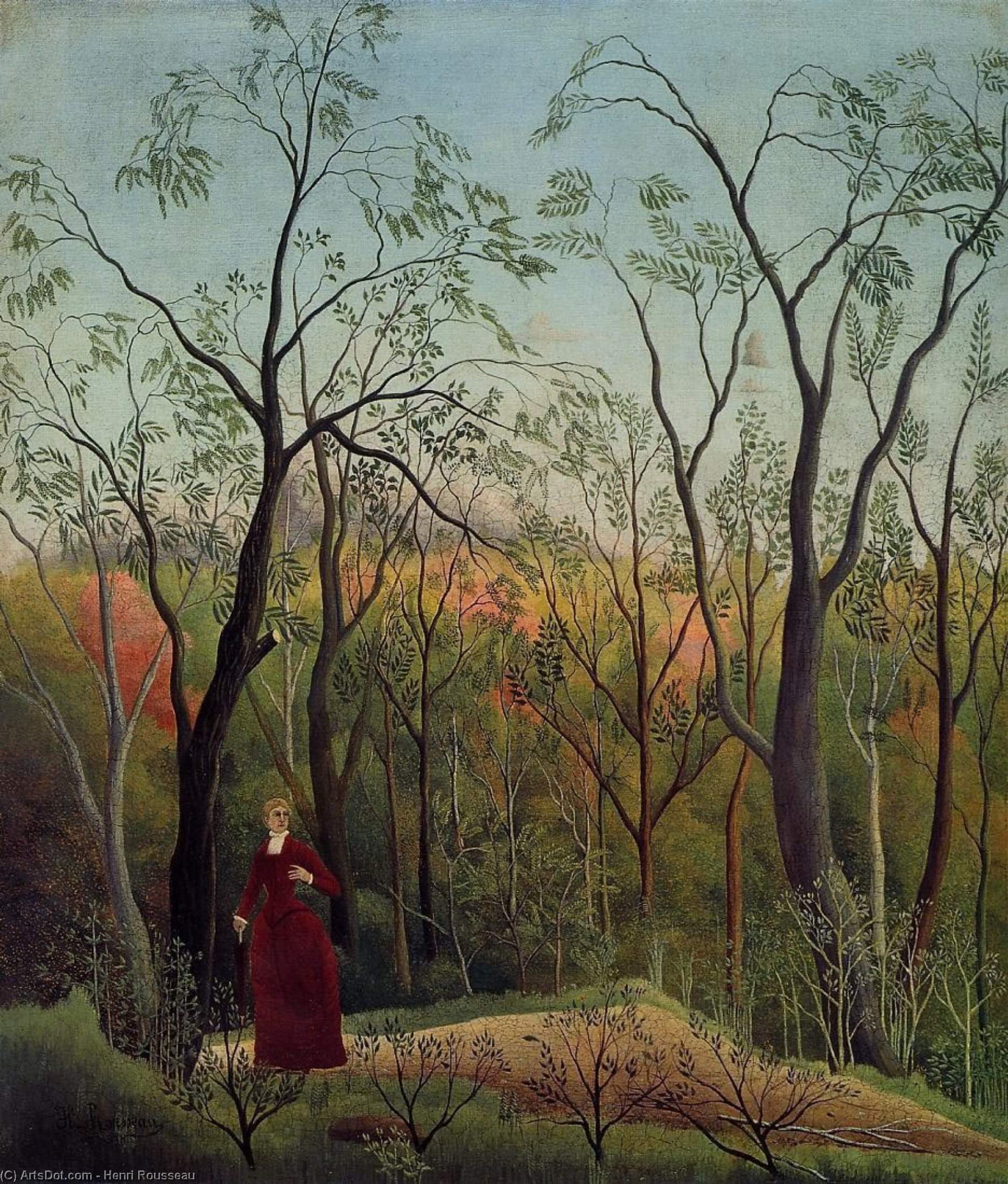 Forest Promenade — Анри Русо