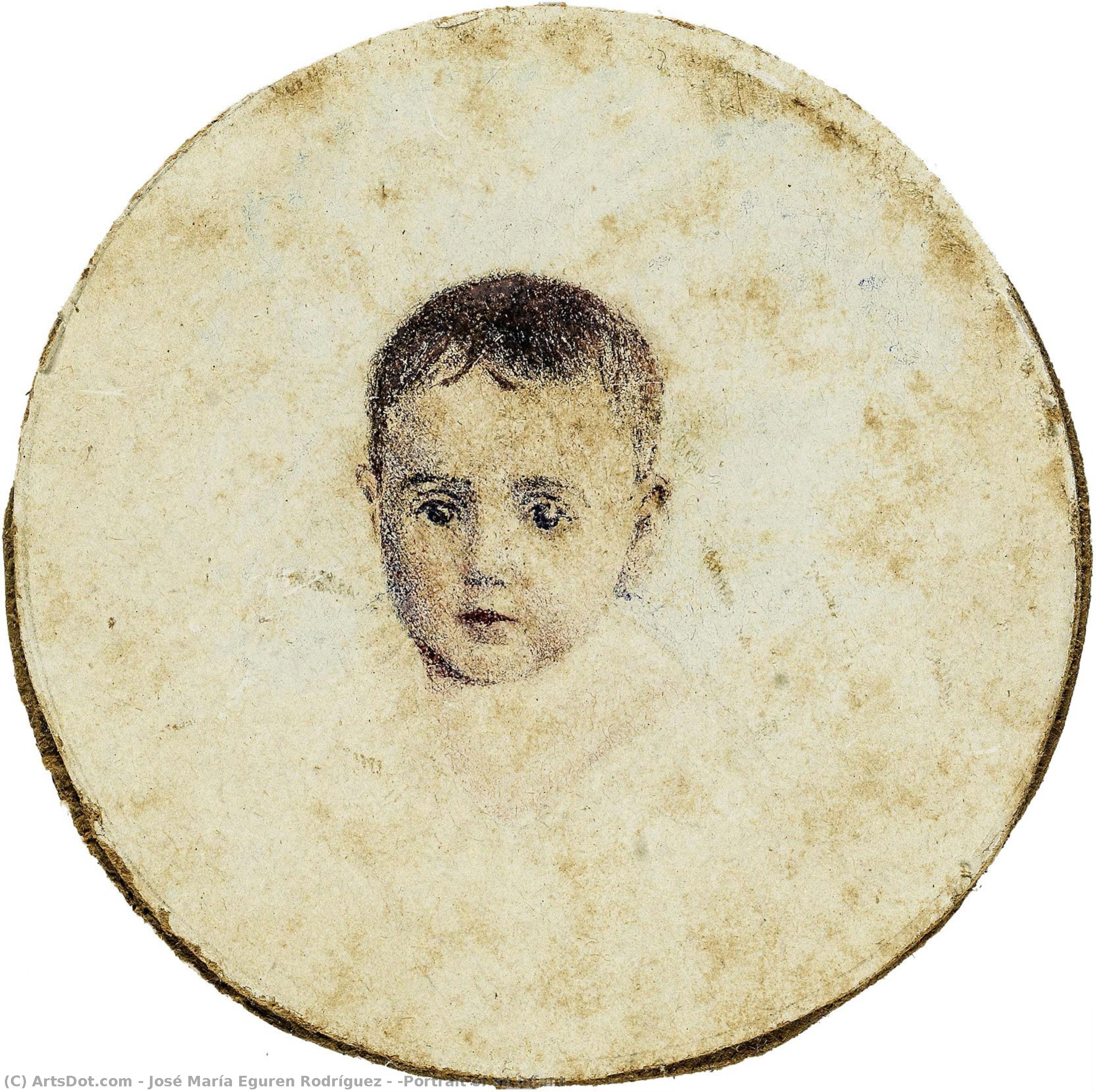 [portrait Of An Infant] — José María Eguren Rodríguez