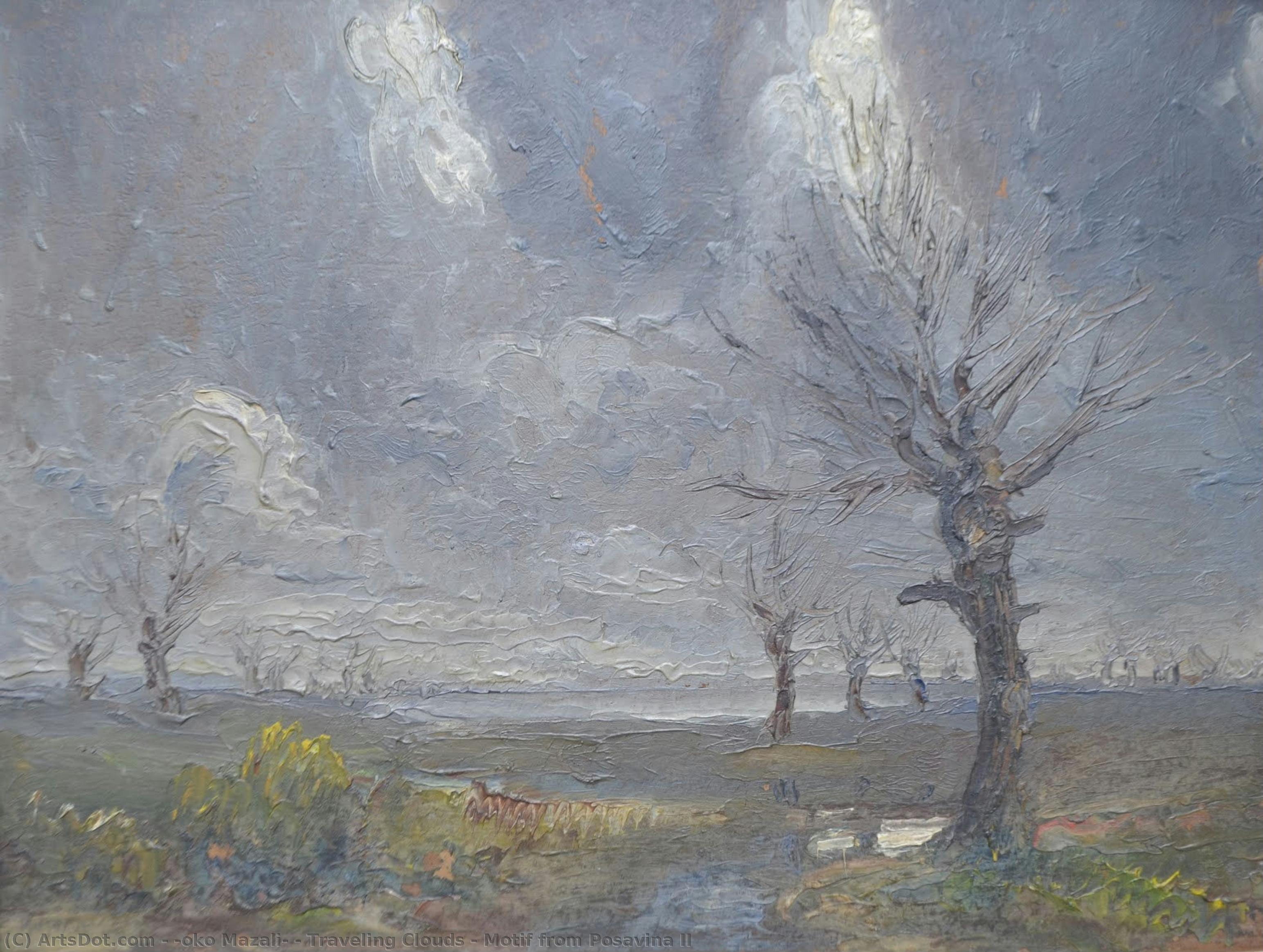Traveling Clouds - Motif From Posavina Ii — Đoko Mazalić