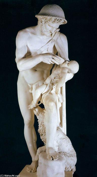 The Child Oedipus Revived By The Shepherd Phorbas — Antoine Denis Chaudet