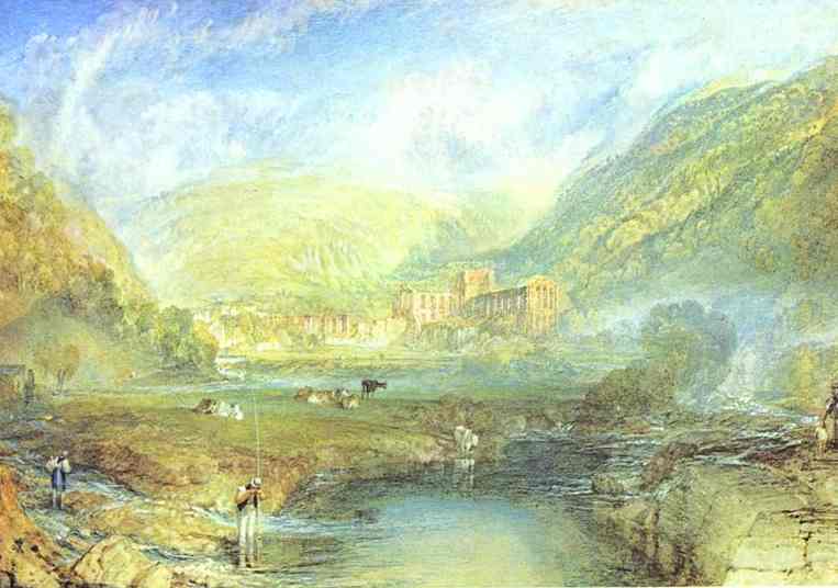 Rivaulx Abbey, Yorkshire — Joseph Mallord William Turner