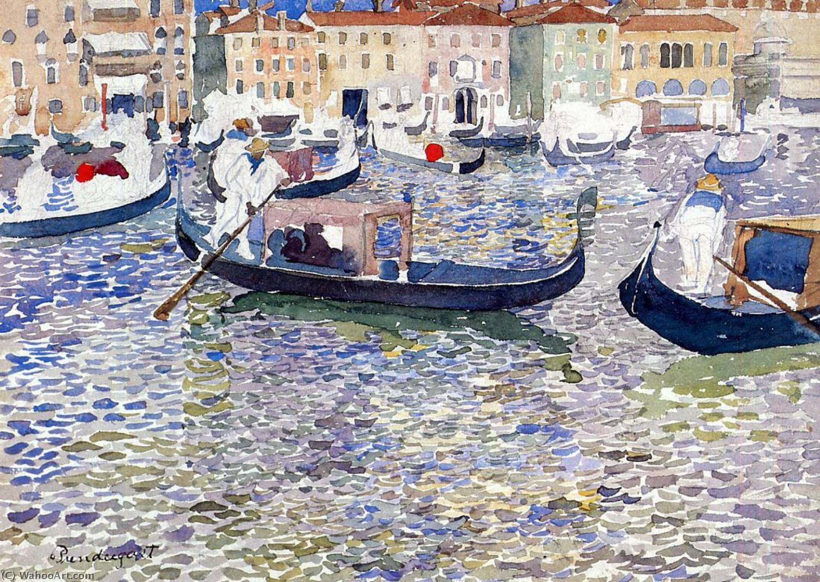 Grand Canal, Venice — Maurice Brazil Prendergast