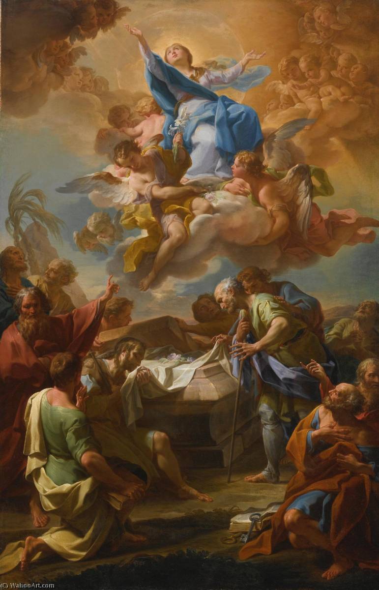 Assumption Of The Virgin — Bottega Di Corrado Giaquinto