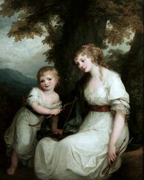 Juliane Von Kriidener And Her Son Paul — Angelica Kauffmann (maria Anna Angelika)