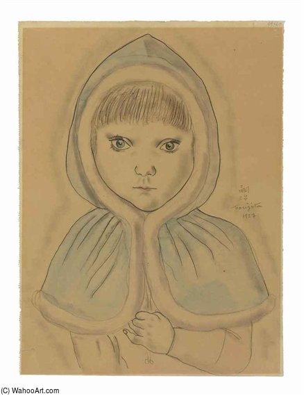 Enfant À La Capeline — Léonard Tsuguharu Foujita