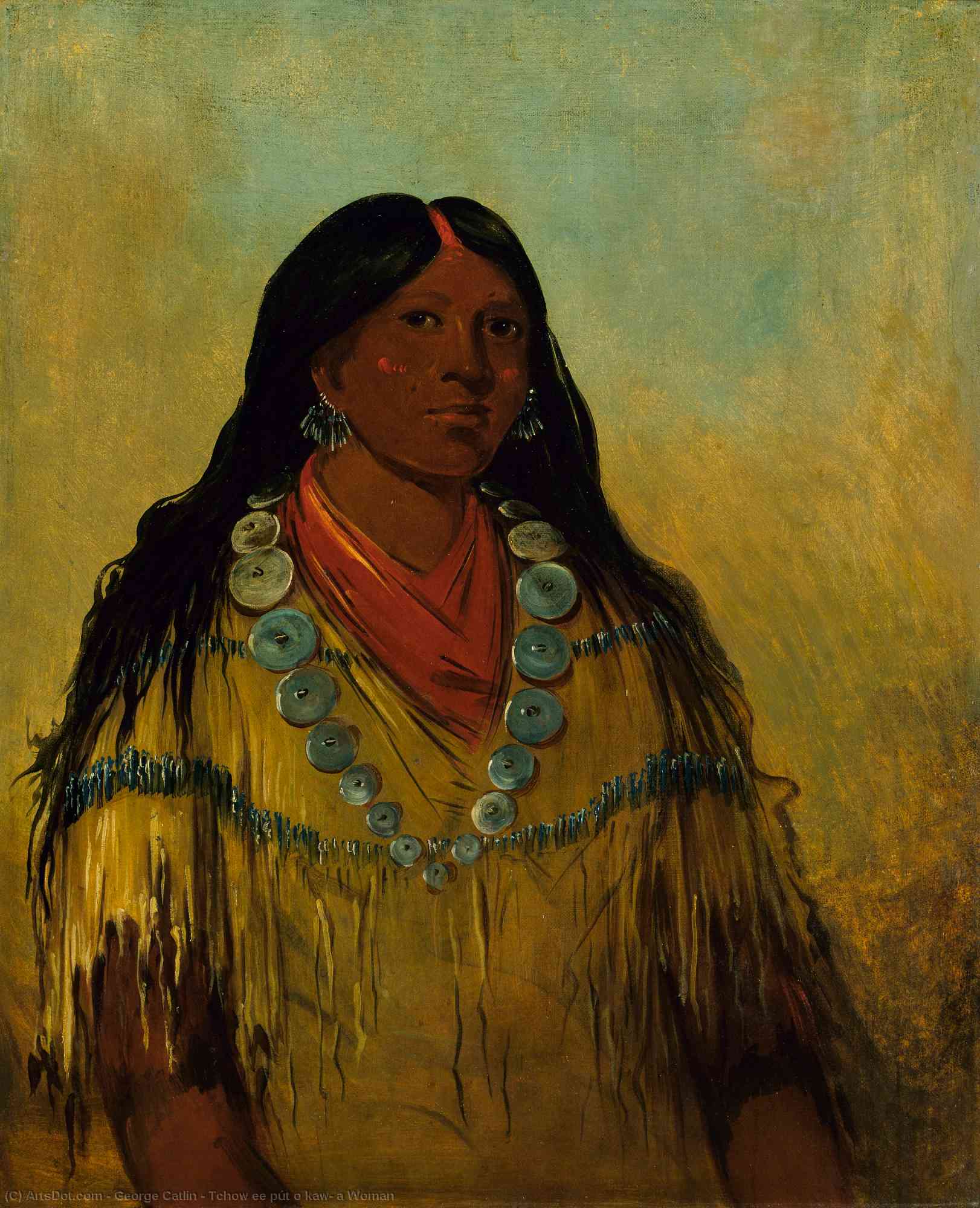 Tchow Ee Pút O Kaw, A Woman — Džordž Katlin