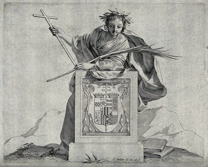 A Young Man — Claude Mellan