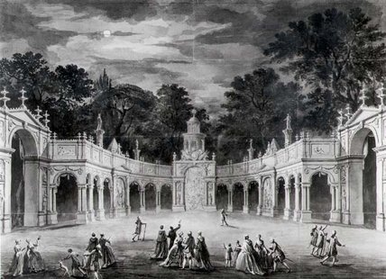 The Illuminations At Buckingham House To Celebrate — Robert Adam