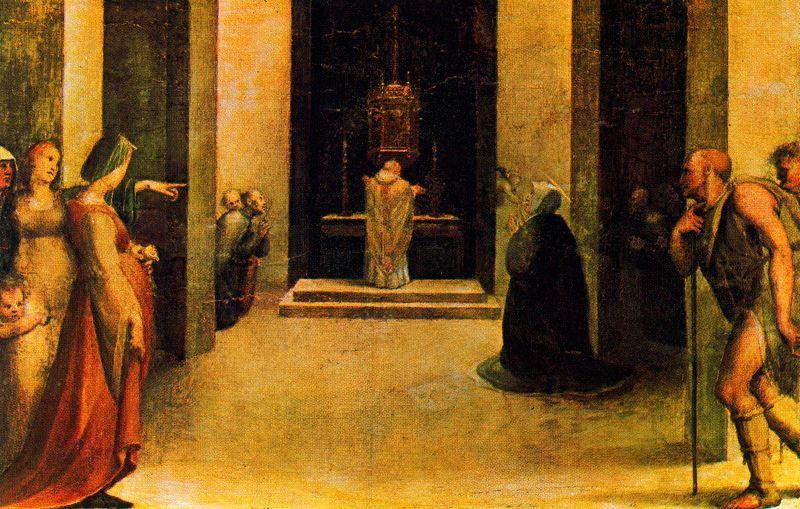Altarpiece Of The Stigmata Of St. Catherine 1 — Domenico Di Pace Beccafumi