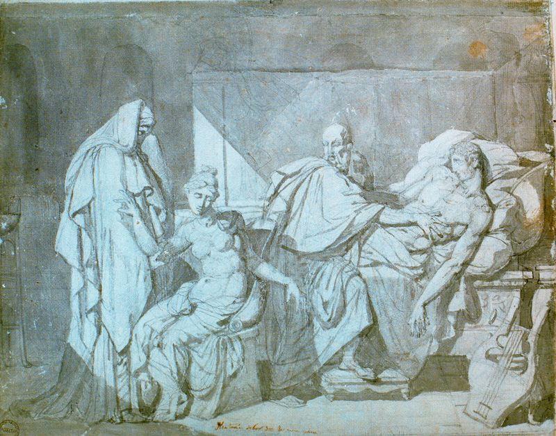 Antiochus And Stratonice 1 — Jean-auguste-dominique Ingres