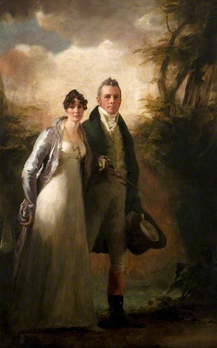 Mr And Mrs Robert N. Campbell Of Kailzie — Henry Raeburn Dobson