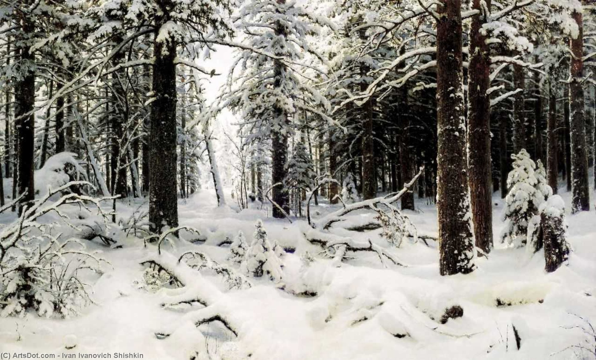 Winter — Ivan Ivanovich Shishkin