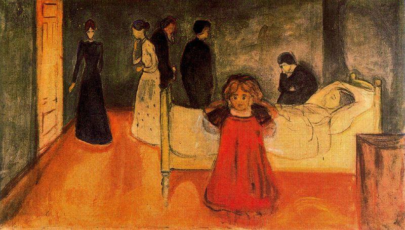 La Madre Y El Niño Muertos — Edvard Munch