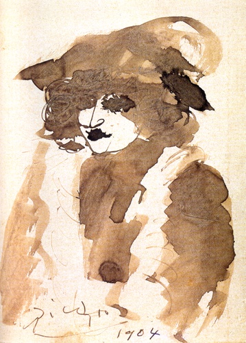 Portrait Of Suzanne Bloch (opera Singer) — Pablo Picasso