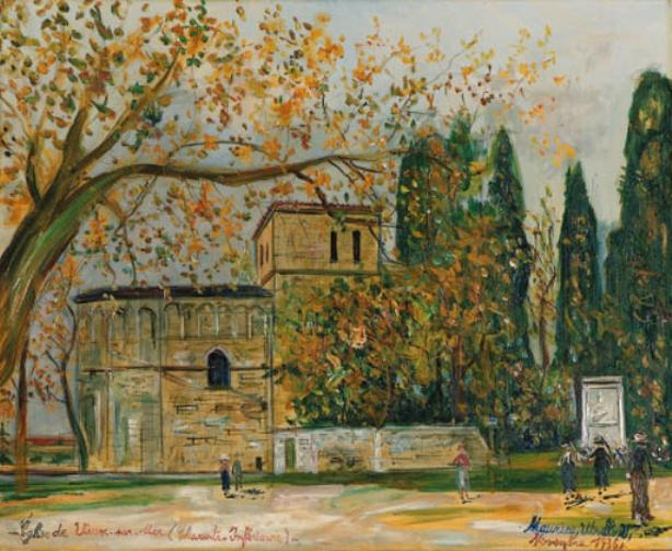 Church Of Vaux-sur-mer (charente-infrieure) — Maurice Utrillo