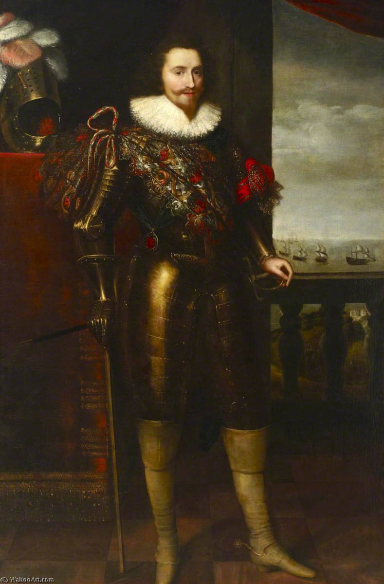 George Villiers (1592–1628), 1st Duke Of Buckingham — Daniel I Mijtens