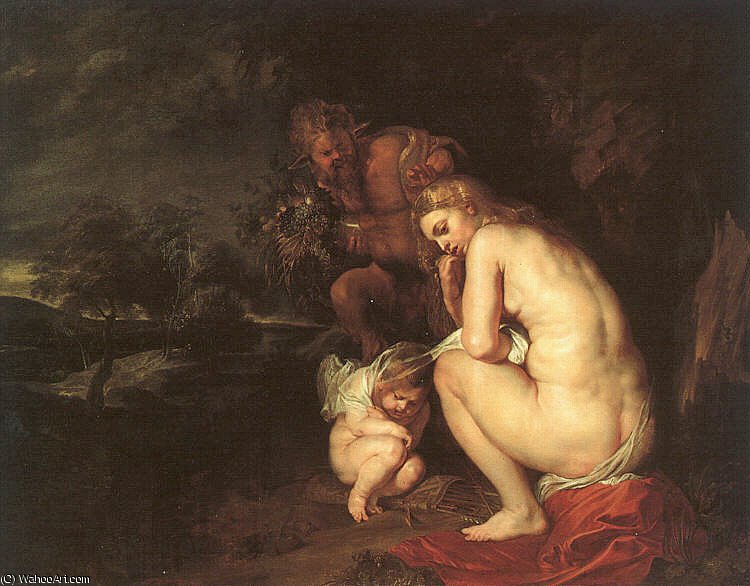 Venus Frigida, Oil On Canvas, Koninklijk Museum — Peter Paul Rubens