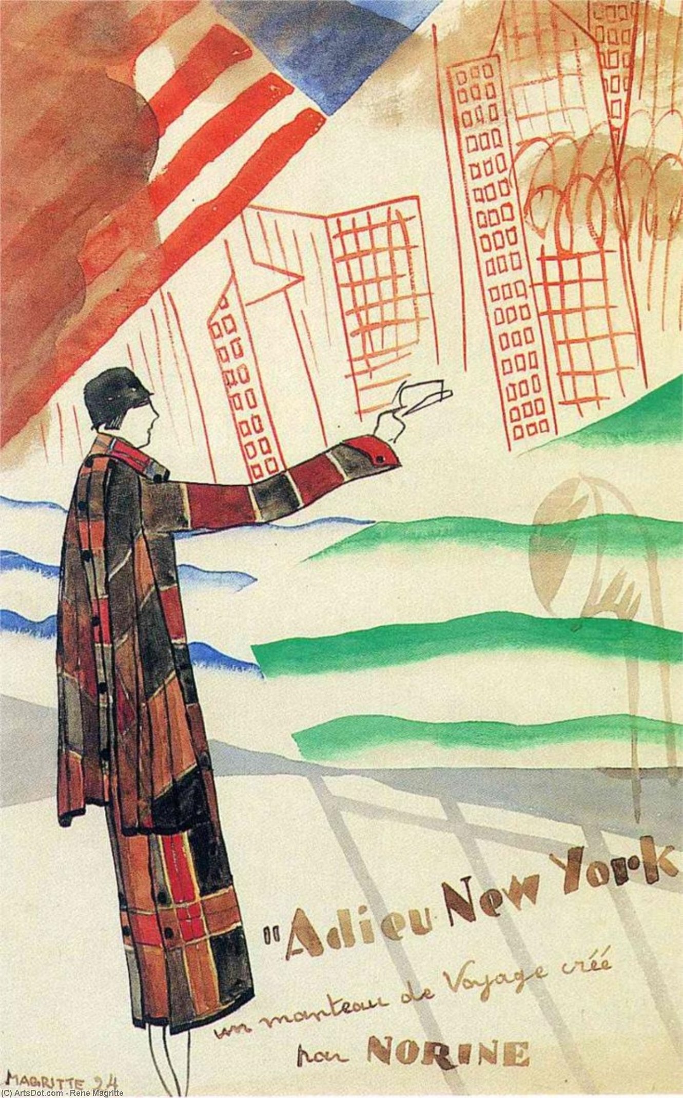 'advertisment For ''norine''' — René Magritte