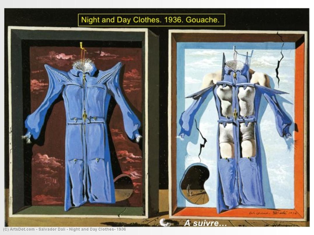 Nacht Und Tag Kleidung — Salvador Dalí