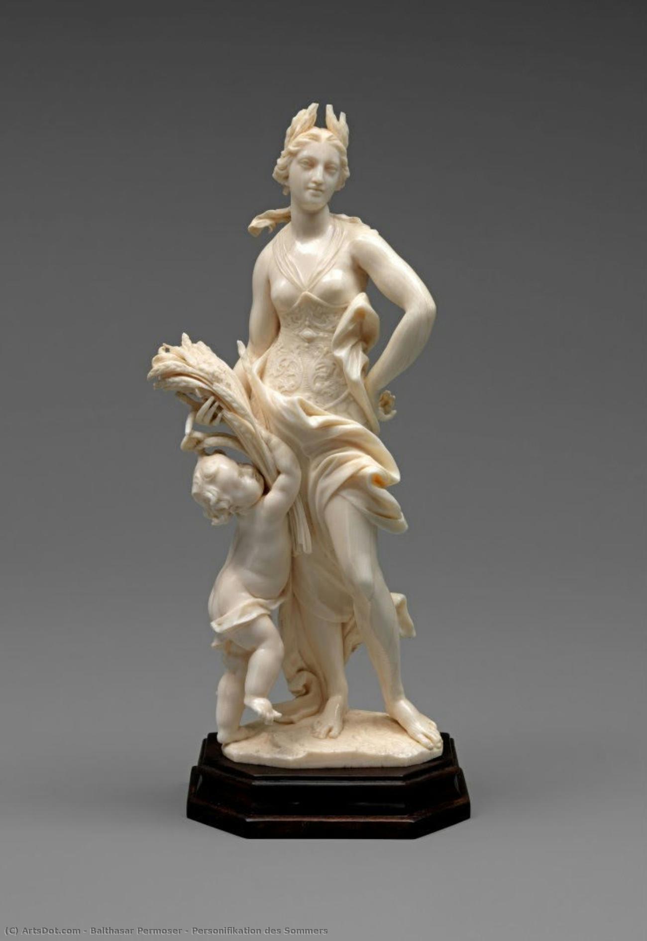 Personifikation Des Sommers — Balthasar Permoser