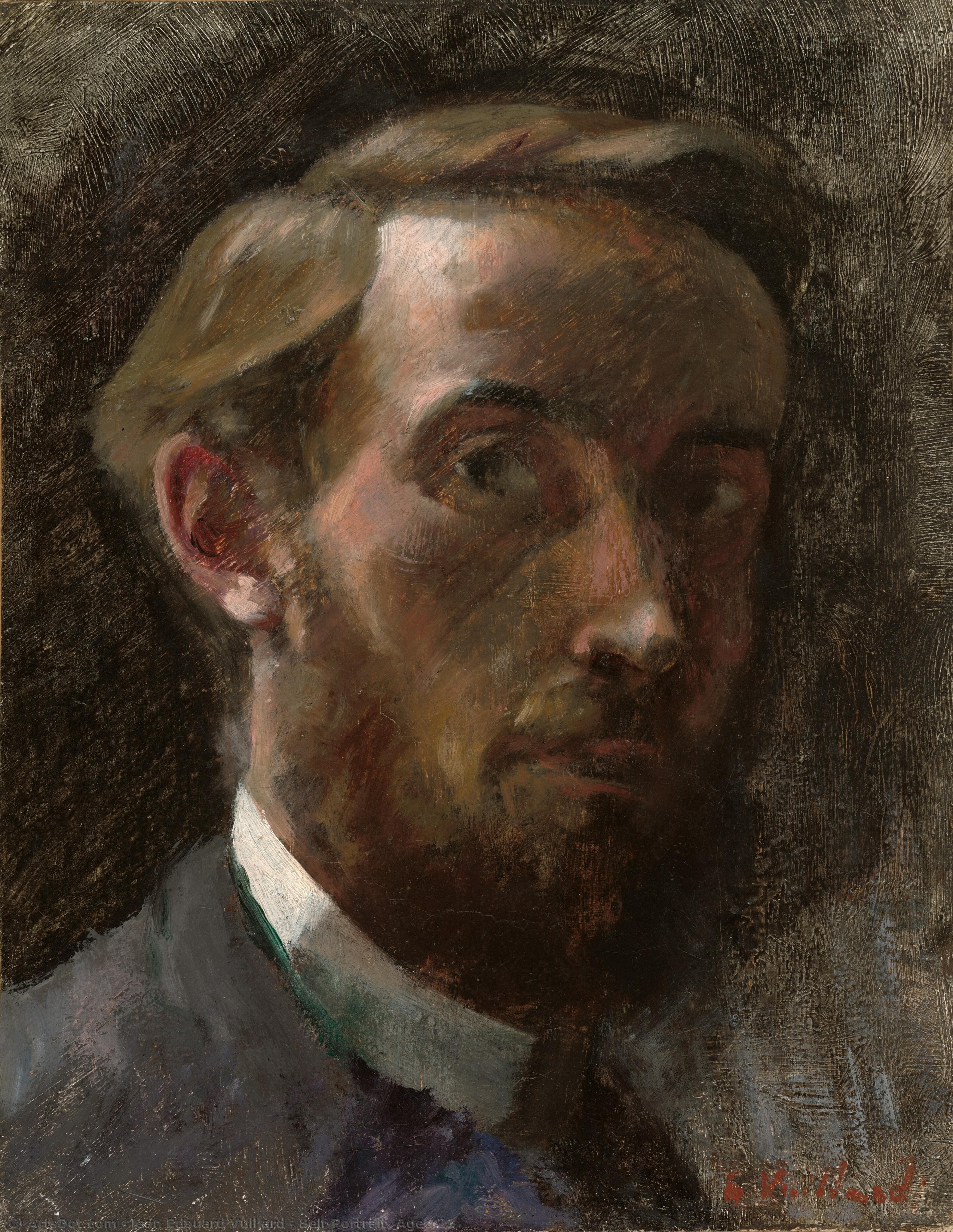 Self-portrait, Aged 21 — Jean-édouard Vuillard