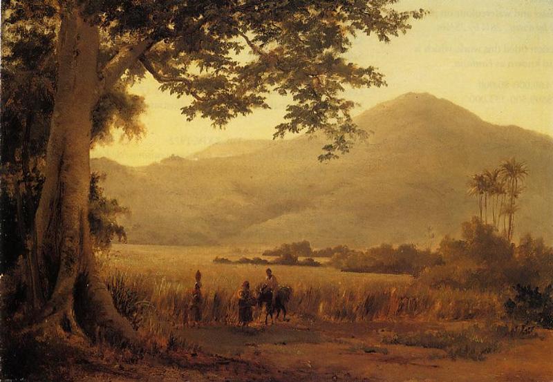 Antilian Landscape, St. Thomas — Камиль Писсарро