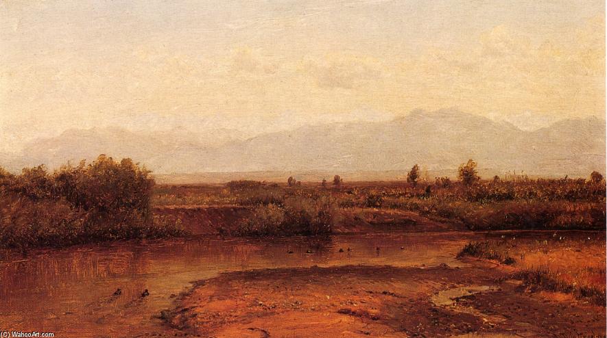 On The Cache La Poudre River, Colorado 1 — Thomas Worthington Whittredge