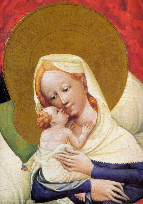 Marienkirche Dortmund - Marie Age - Left Panel - Cut — Konrad Von Soest