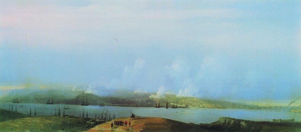 Siege Of Sevastopol — Ivan Konstantinovich Aivazovsky