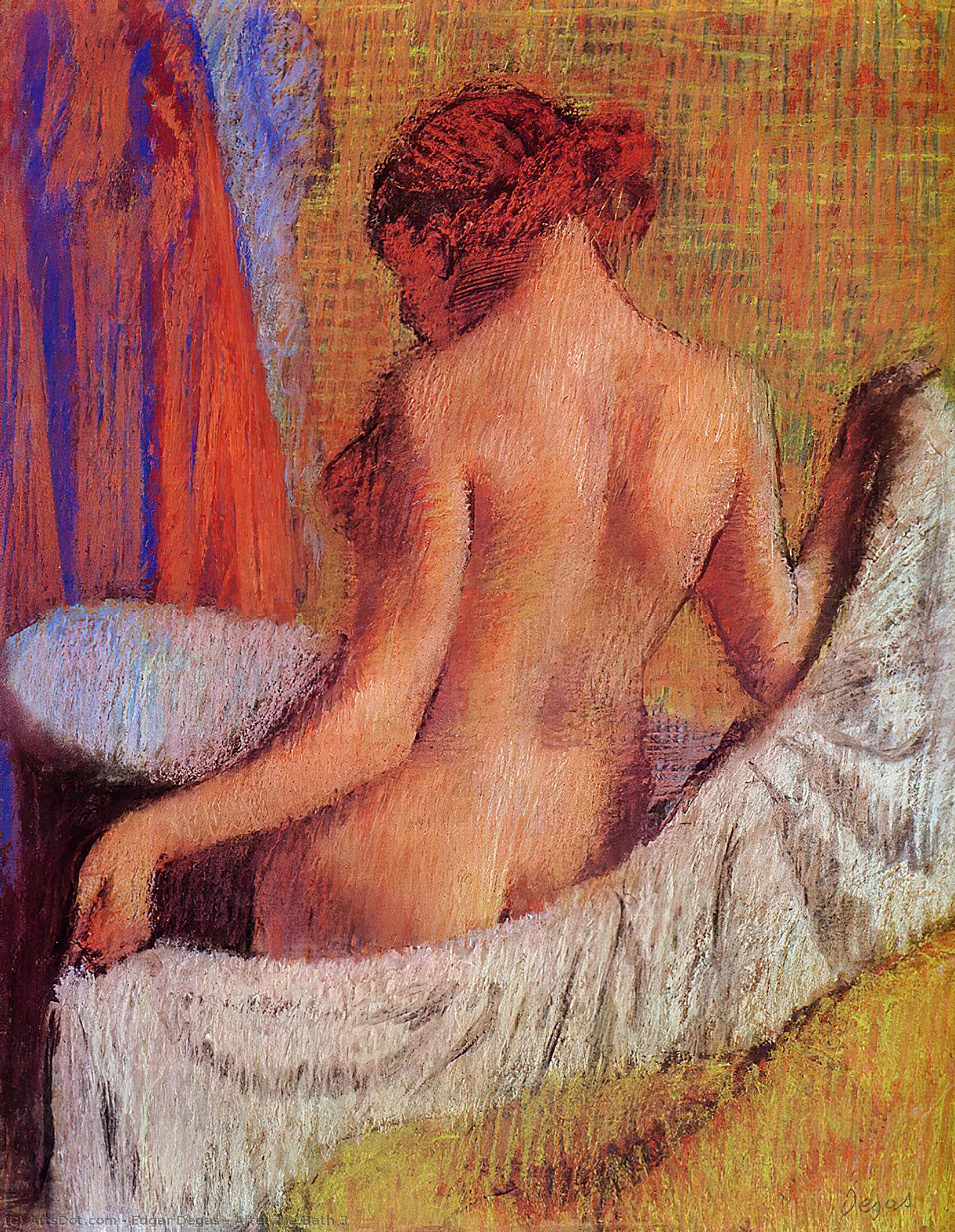 After The Bath 3 — ヒラール・ジェームズ・エドガー・デガス