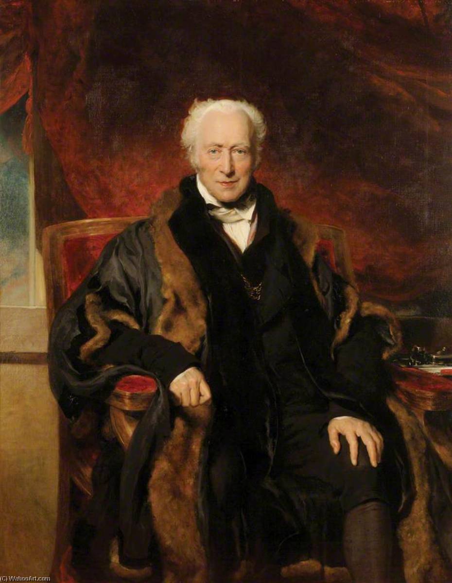 Richard Clark (1793–1831), Chamberlain Of London (1825–1827) — Sir Thomas Lawrence