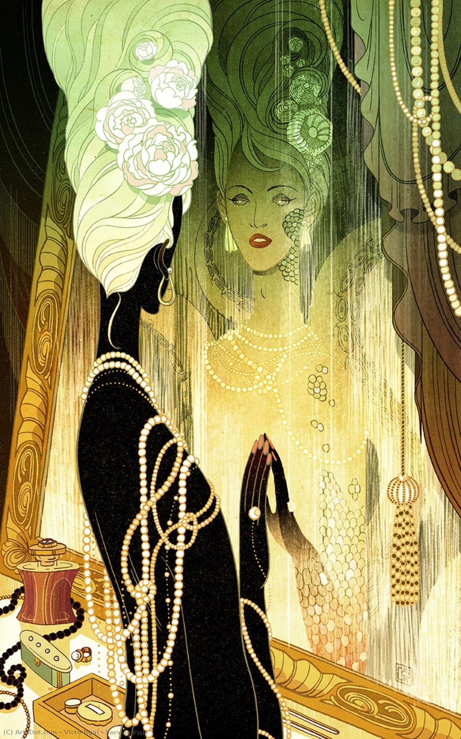 Serving Fish — Victo Ngai