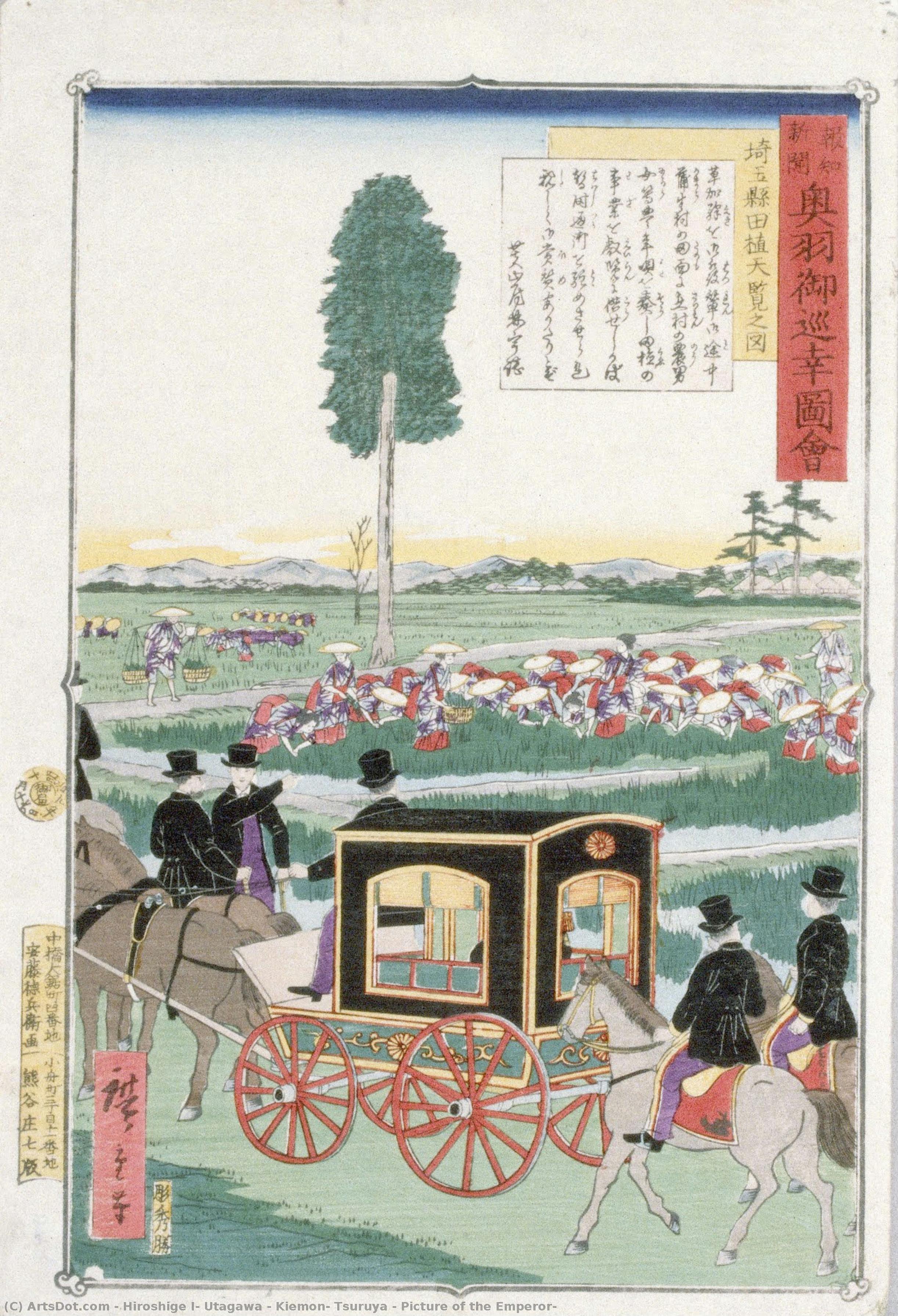 Picture Of The Emperor — Hiroshige I, Utagawa & Kiemon, Tsuruya