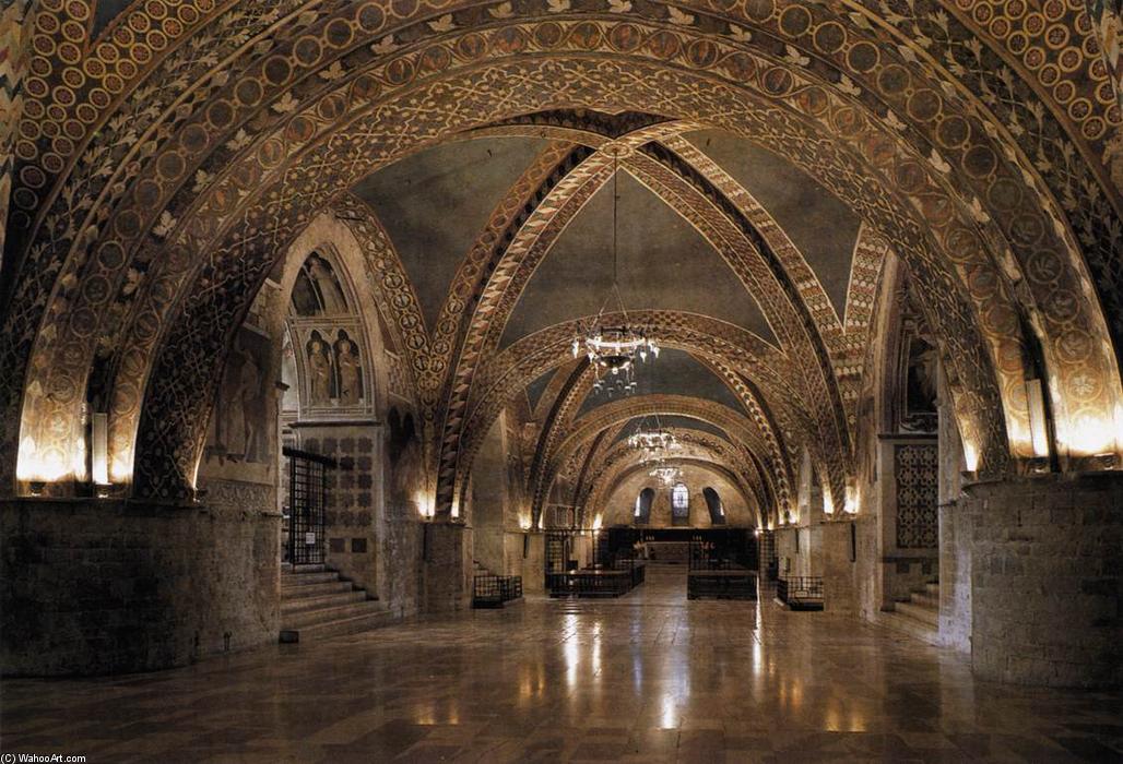 View Of The Nave Of The Lower Church — Master Of St Francis