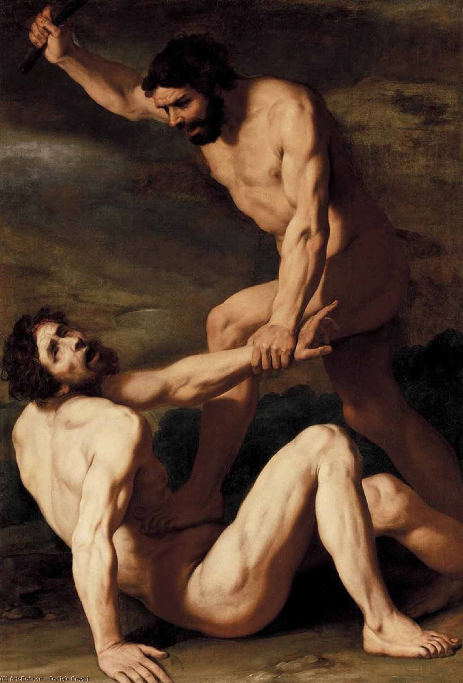 Cain Killing Abel — Daniele Crespi