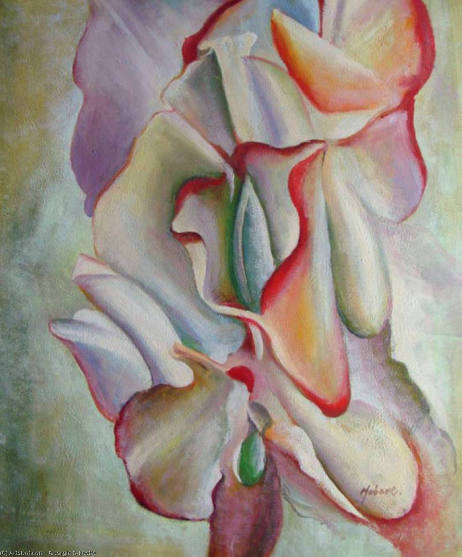 Pink Sweet Peas — Georgia O'keeffe