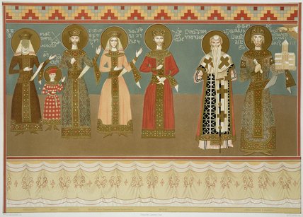 Frescoes From The Gelati Monastery — Grigory Grigorievich Gagarin