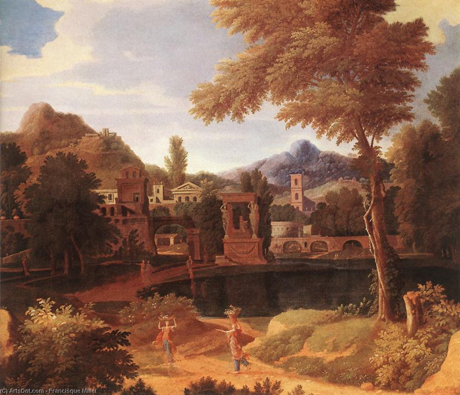 Imaginary Landscape — Francisque Millet