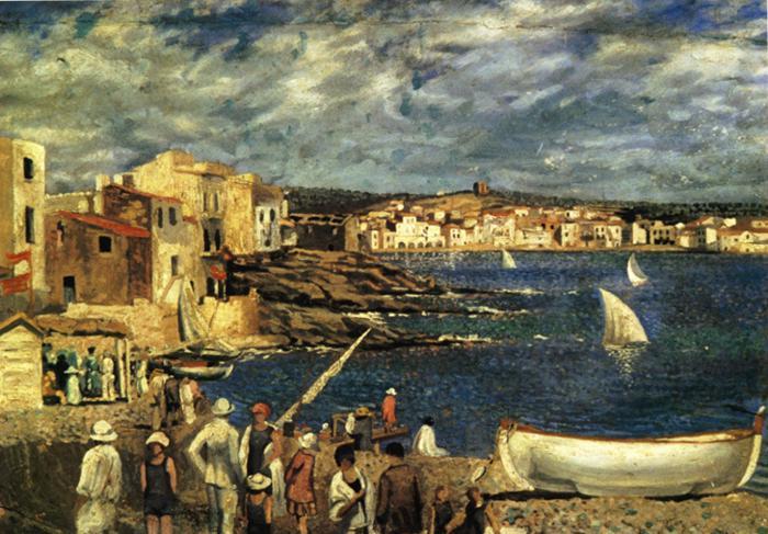 Llaner Beach In Cadaques — Сальвадор Дали