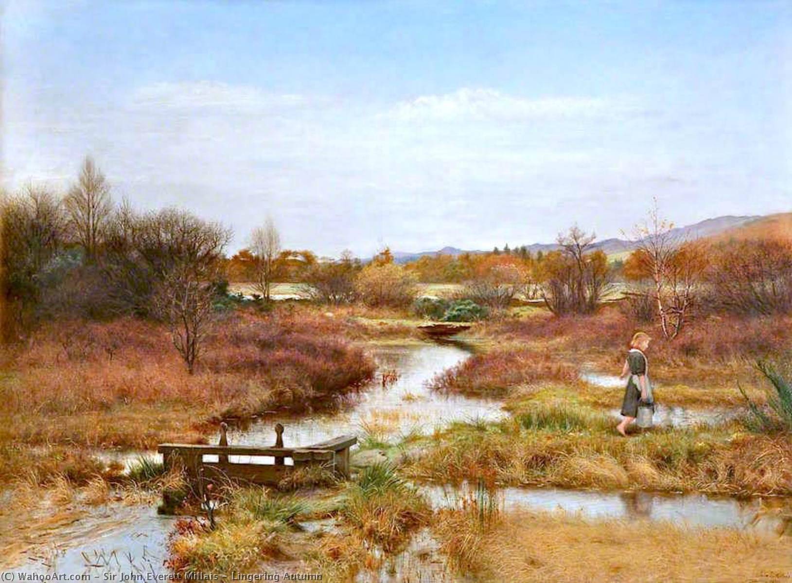 Lingering Autumn — Sir John Everett Millais