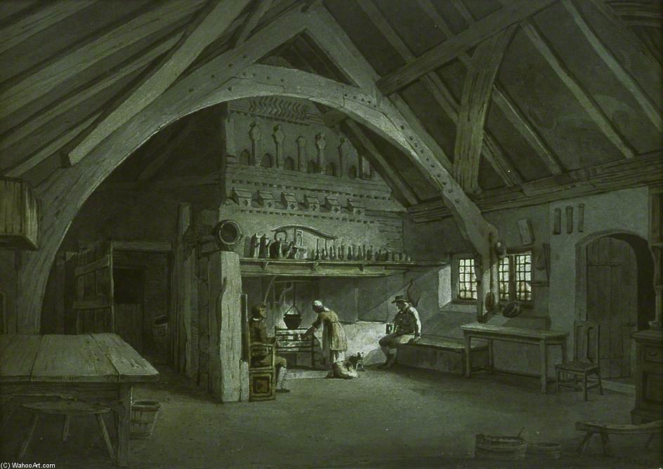 Blackmoor Head, Near Rhuddlan — John Varley I (the Older)