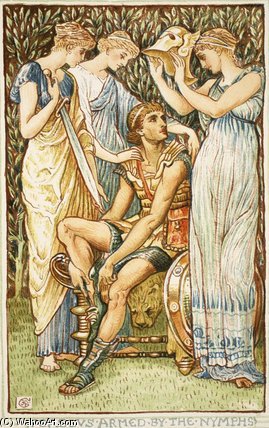 Perseus Armed By The Nymphs — Валтер Кран