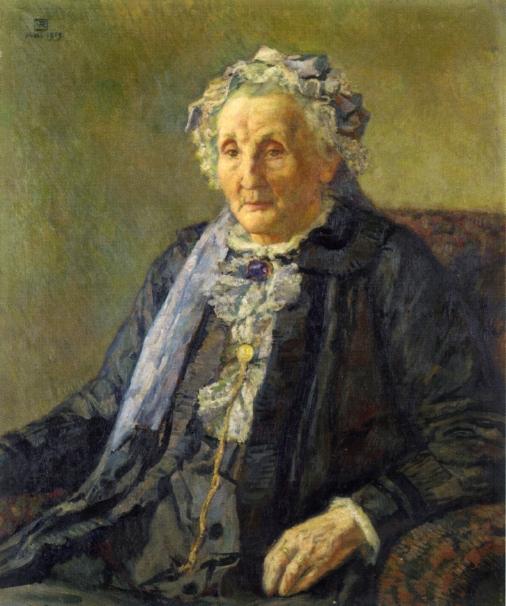 Portrait Of Madame Monnon — Theo Van Rysselberghe